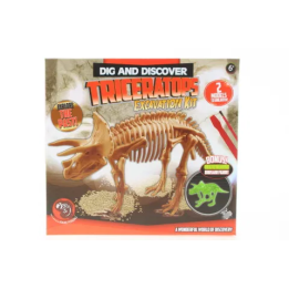 Tesání Dino svítící Triceratops