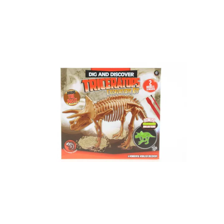 Tesání Dino svítící Triceratops