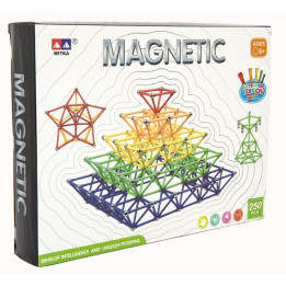 Magnetická stavebnice 250 ks