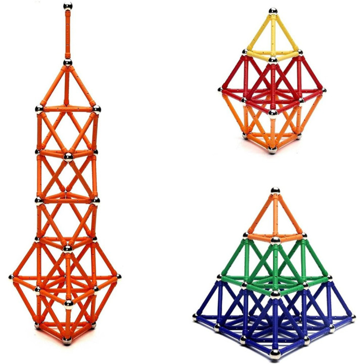 Magnetická stavebnice 250 ks