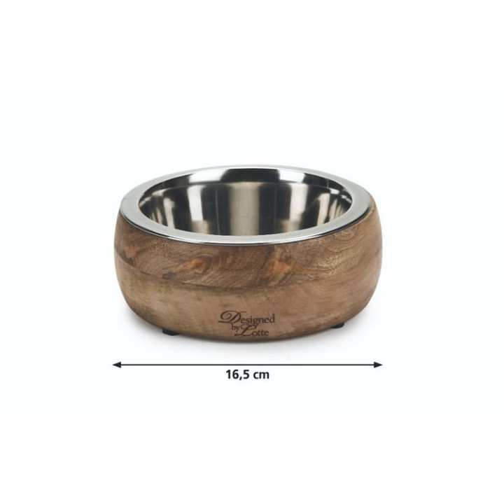 Designed by Lotte Miska pro psy MANDIRA dřevěná 16,5cm
