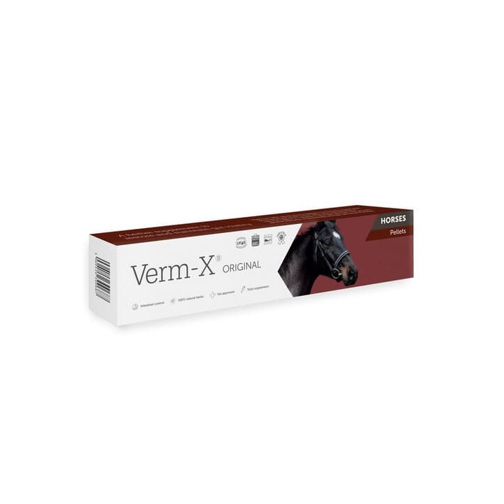 Verm-X Přírodní pelety proti střevním parazitům pro koně 250g