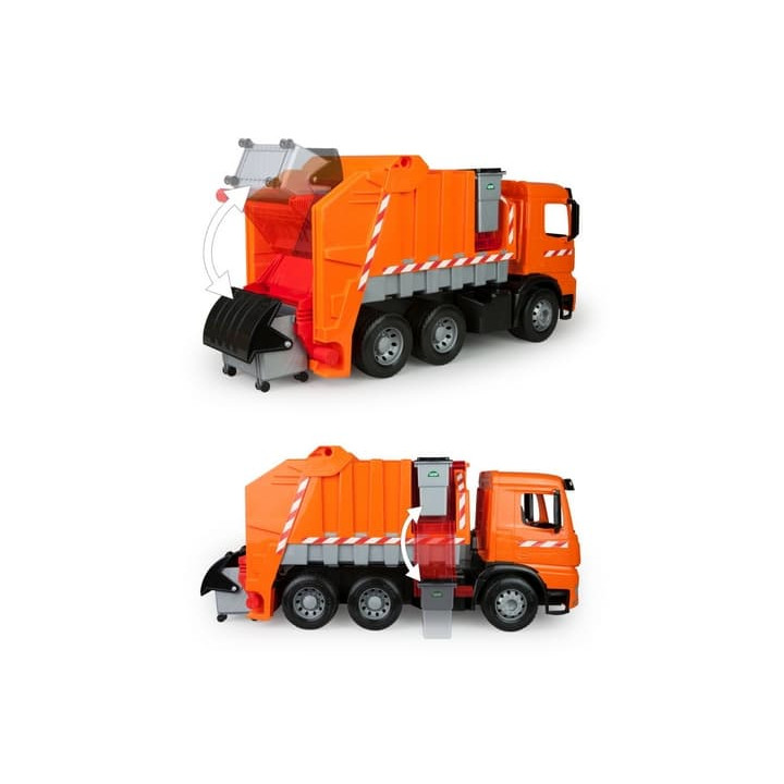 Popelářské auto Arocs s nálepkami