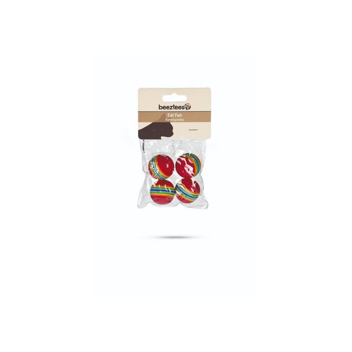 Beeztees Míček pro kočky DE LUXE 4cm