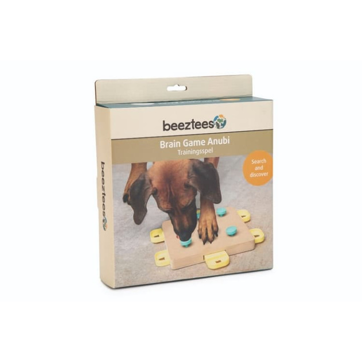 Beeztees Interaktivní dřevěná hračka ANUBI 32cm