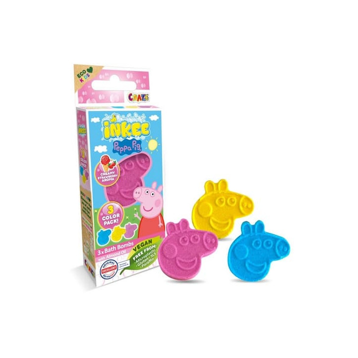 INKEE - Mini pack šumivá bomba - Peppa pig