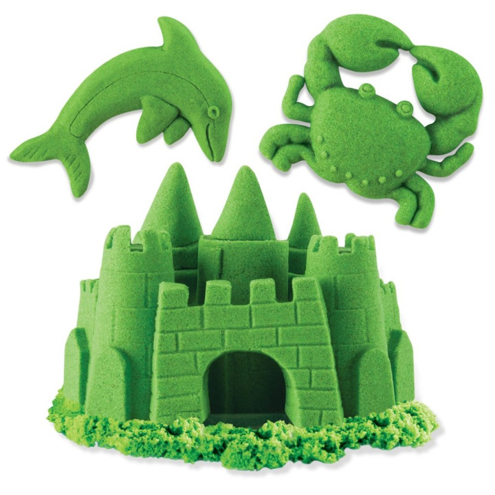Kinetic sand balení zeleného písku 0,9 kg