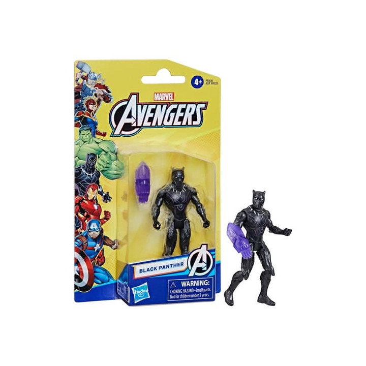 HASBRO - Avengers Black Panther figurka 10cm s příslušenstvím