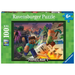 Ravensburger Minecraft: Monstra z Minecraftu 100 dílků
