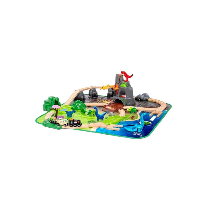 Dinosauří deluxe vlaková sada