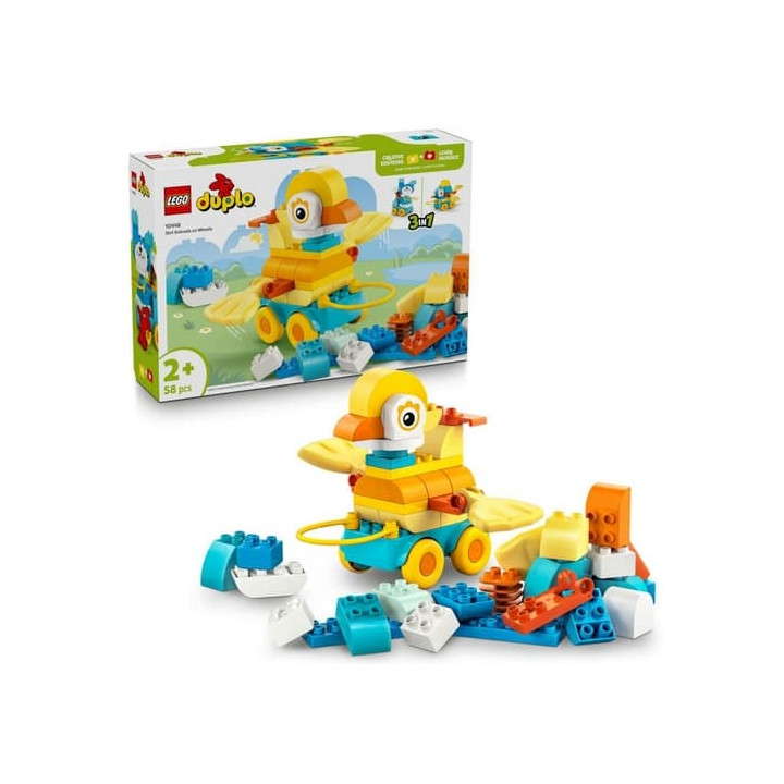 LEGO® DUPLO® 10448 Zvířátka na kolečkách 3 v 1