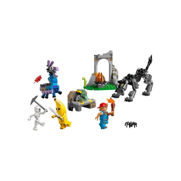LEGO® Fortnite 77075 Peely a Sparkplug a jejich tábořiště