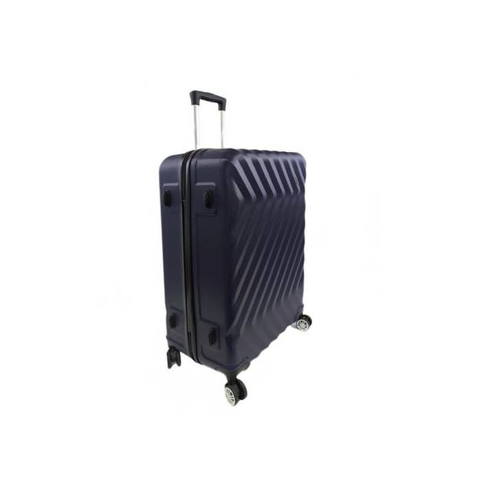 Bavy Cestovní kufr skořepinový 28" Waves Navy