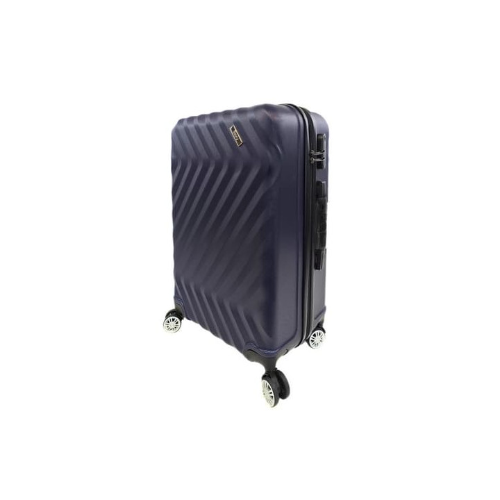 Bavy Cestovní kufr skořepinový 24" Waves Navy