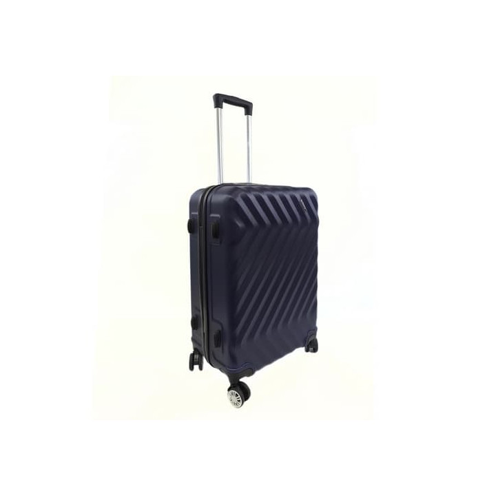 Bavy Cestovní kufr skořepinový 24" Waves Navy