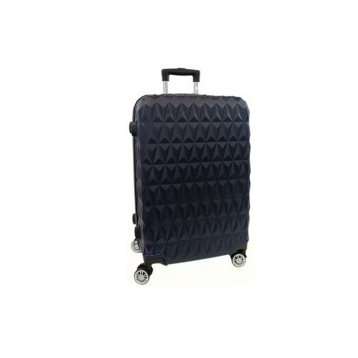 Bavy Cestovní kufr skořepinový 24" Diamond Navy