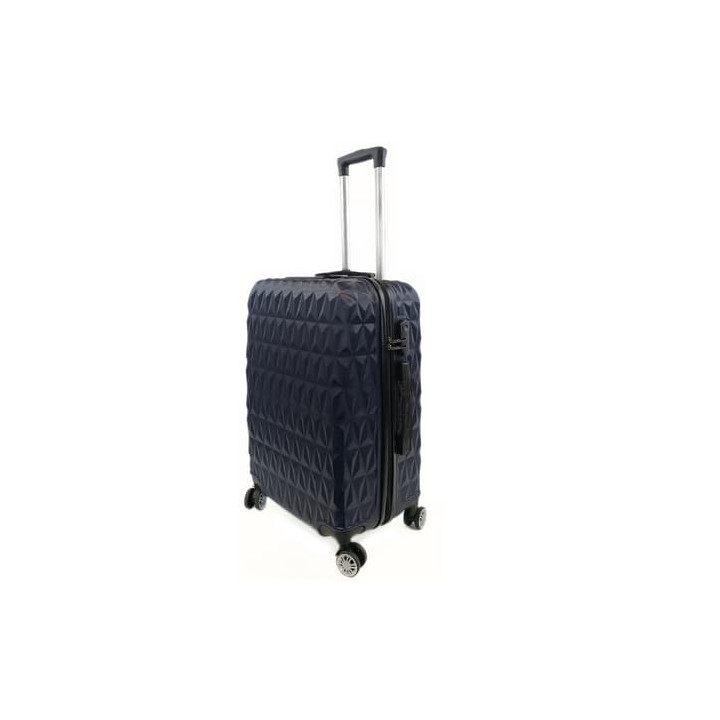 Bavy Cestovní kufr skořepinový 24" Diamond Navy