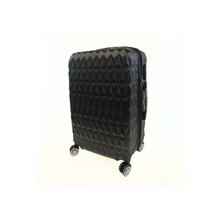 Bavy Cestovní kufr skořepinový 24" Diamond Black