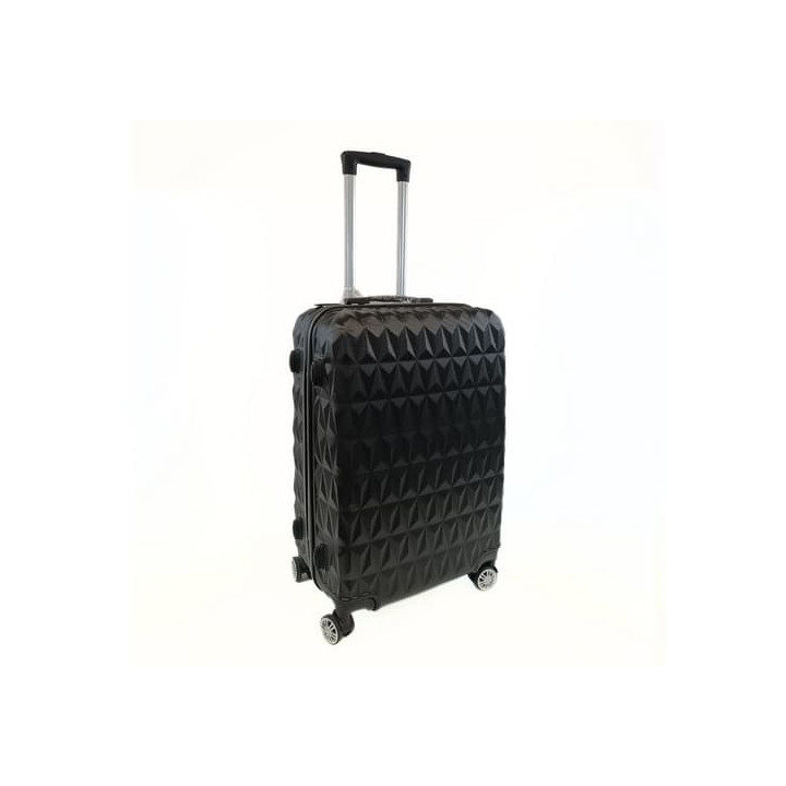 Bavy Cestovní kufr skořepinový 24" Diamond Black