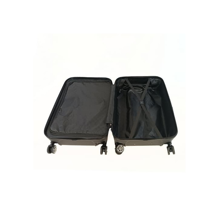 Bavy Cestovní kufr skořepinový 24" Diamond Black