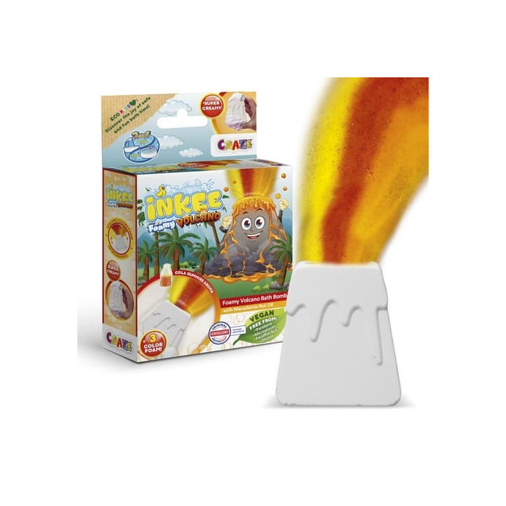INKEE - Šumivá bomba do vany - Pěnový vulkán
