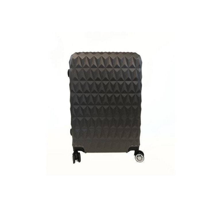 Bavy Cestovní kufr skořepinový 24" Diamond Dark grey