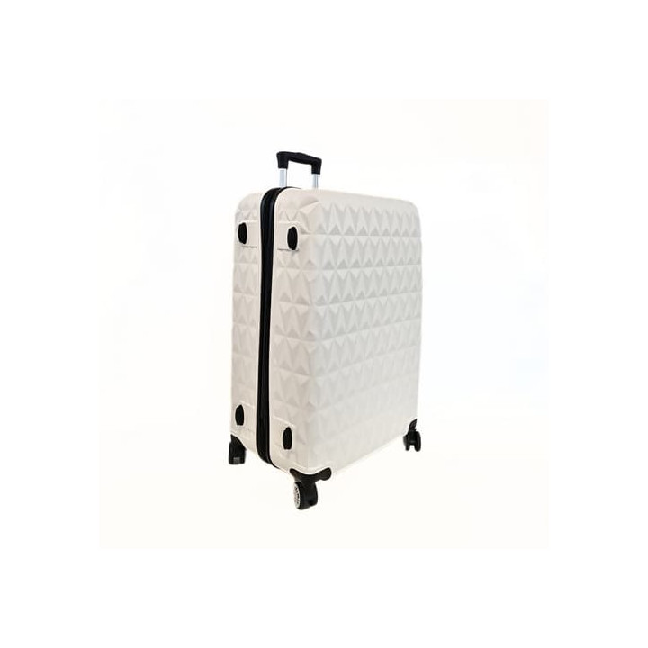 Bavy Cestovní kufr skořepinový 28" Diamond White
