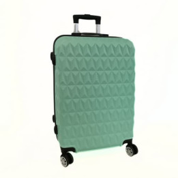 Bavy Cestovní kufr skořepinový 24" Diamond Light green
