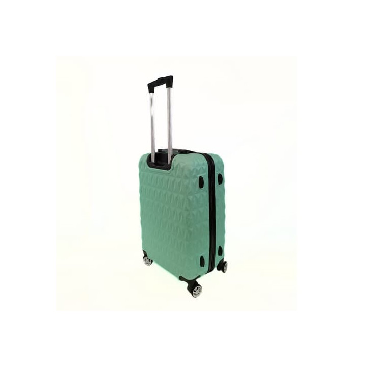 Bavy Cestovní kufr skořepinový 24" Diamond Light green