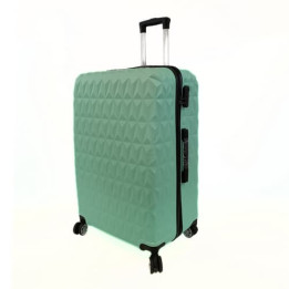 Bavy Cestovní kufr skořepinový 28" Diamond Light green