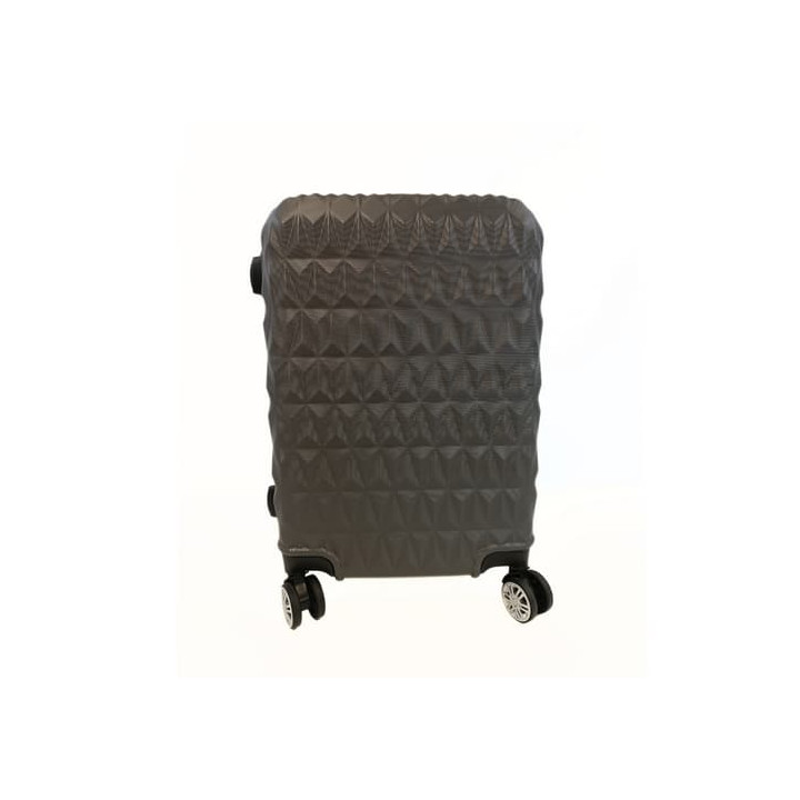 Bavy Cestovní kufr skořepinový 20" Diamond Dark grey