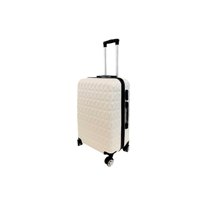 Bavy Cestovní kufr skořepinový 24" Diamond White