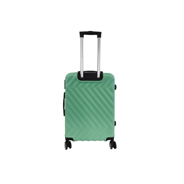Bavy Cestovní kufr skořepinový 24" Waves Light green