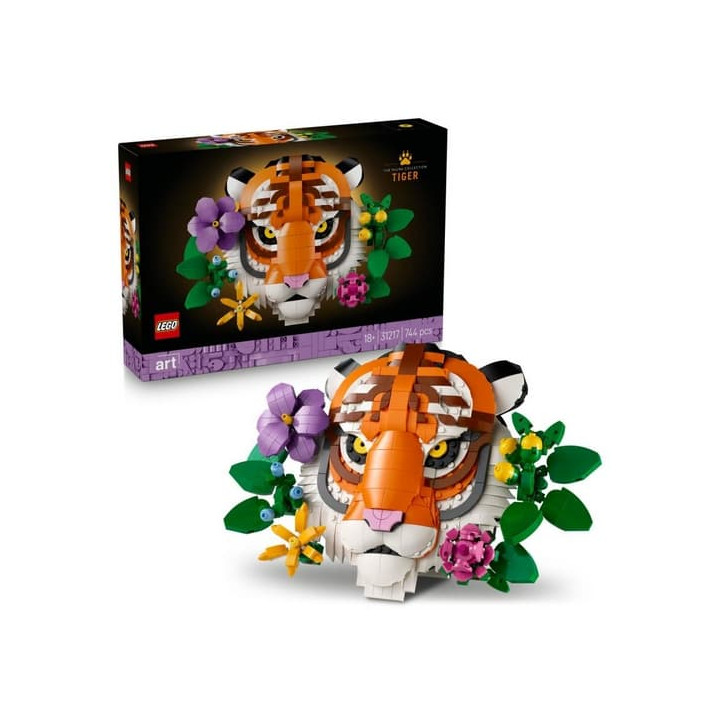LEGO® Art 31217 Kolekce zvířat – Tygr