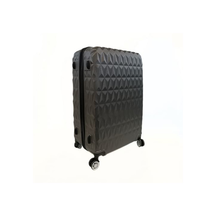 Bavy Cestovní kufr skořepinový 28" Diamond Dark grey