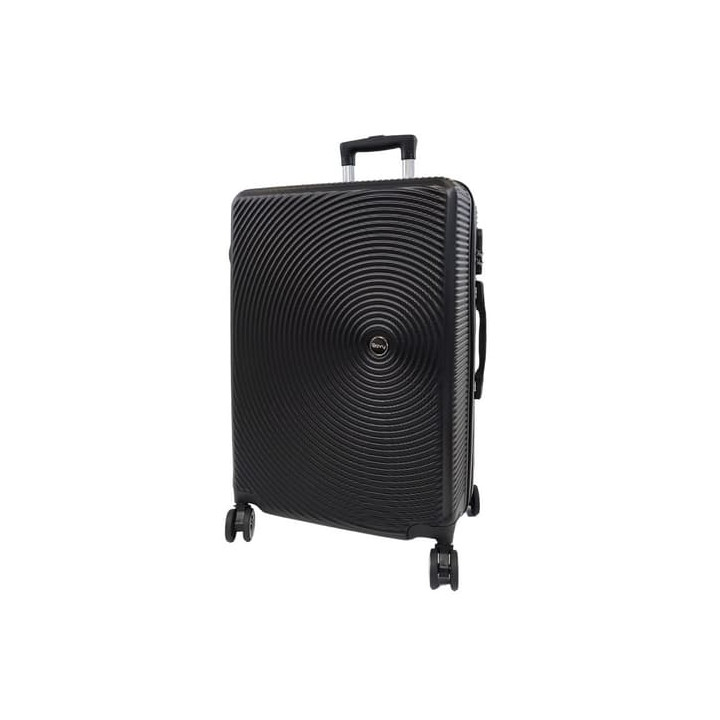 Bavy Cestovní kufr skořepinový 24" Circle Black