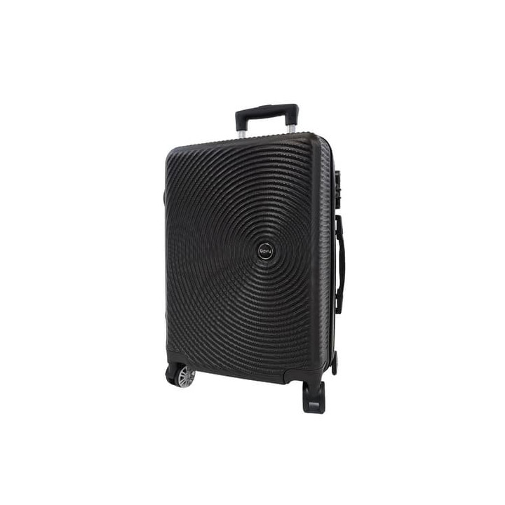 Bavy Cestovní kufr skořepinový 20" Circle Black