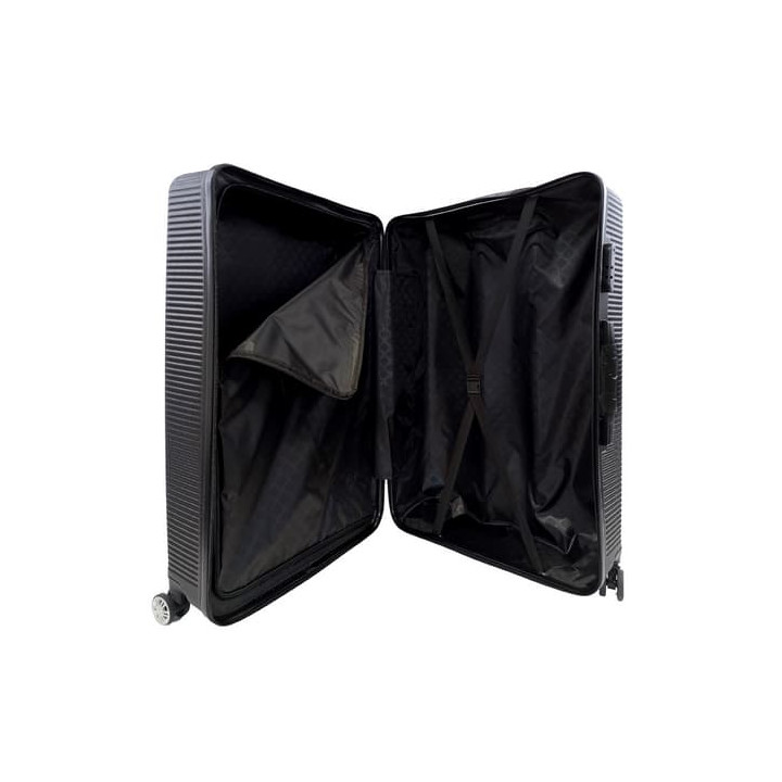 Bavy Cestovní kufr skořepinový 28" Circle Black