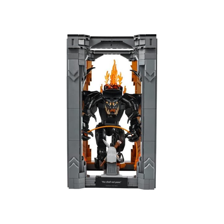 LEGO® Icons 10367 Knižní zarážka: Pán prstenů – Balrog™