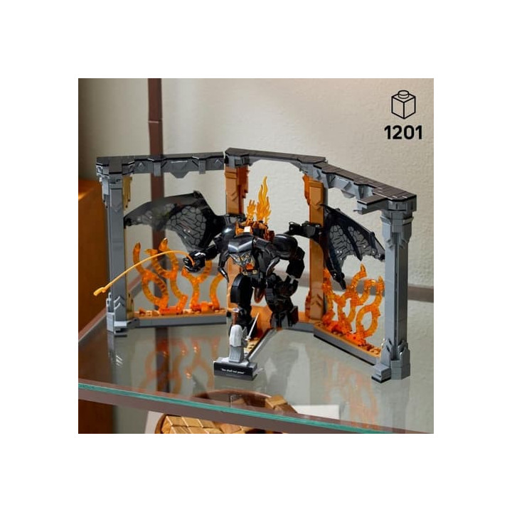 LEGO® Icons 10367 Knižní zarážka: Pán prstenů – Balrog™