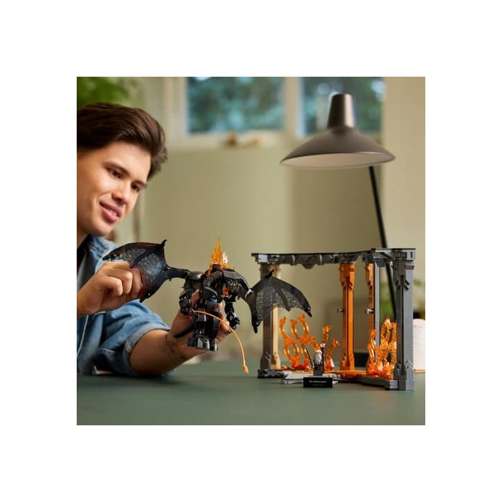 LEGO® Icons 10367 Knižní zarážka: Pán prstenů – Balrog™
