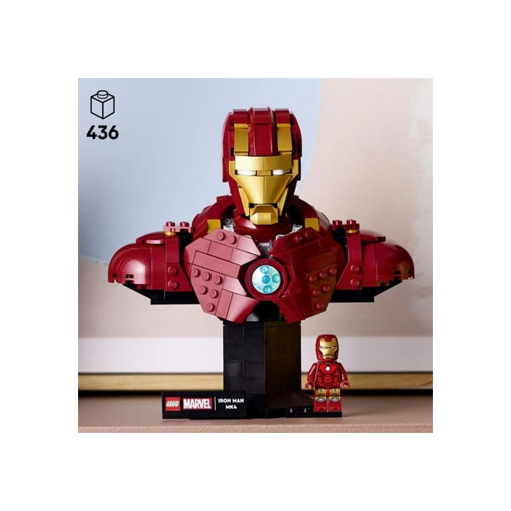 LEGO® Marvel 76327 Busta Iron Man MK4