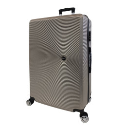 Bavy Cestovní kufr skořepinový 28" Circle Gold beige
