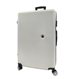 Bavy Cestovní kufr skořepinový 28" Circle White