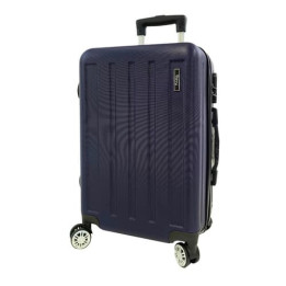 Bavy Cestovní kufr skořepinový 20" Stripes Navy