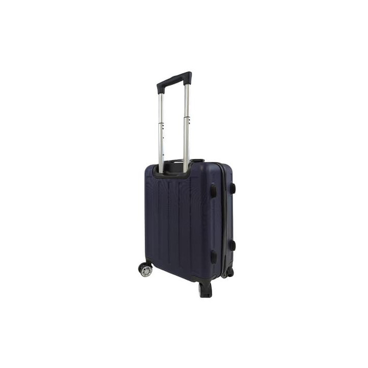 Bavy Cestovní kufr skořepinový 20" Stripes Navy
