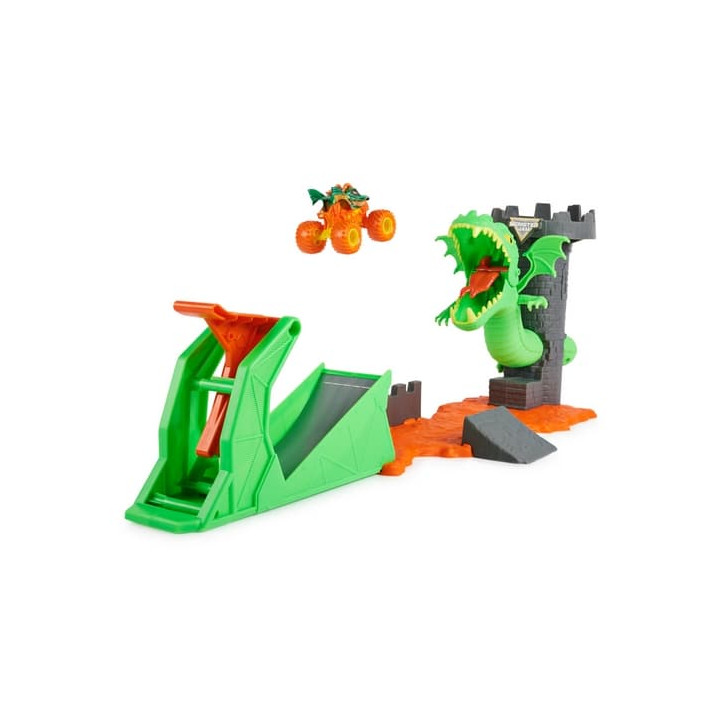 MONSTER JAM - Hrací set DUELING DRAGON, 1:64