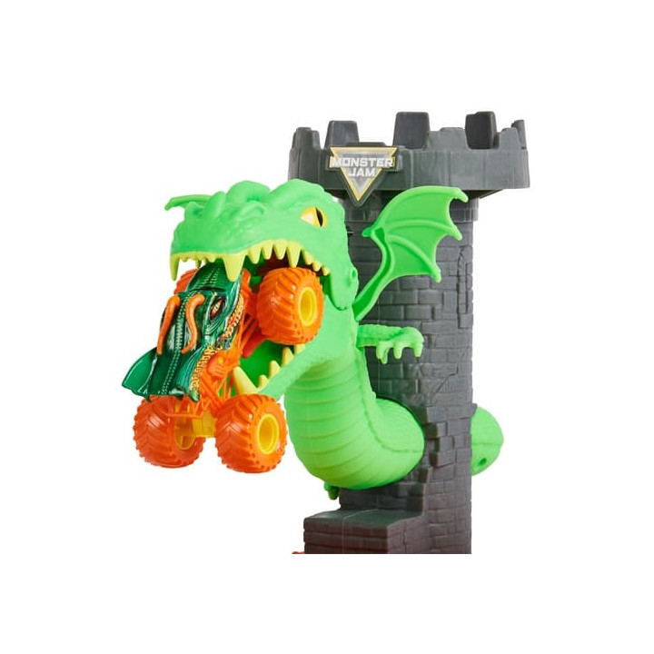 MONSTER JAM - Hrací set DUELING DRAGON, 1:64