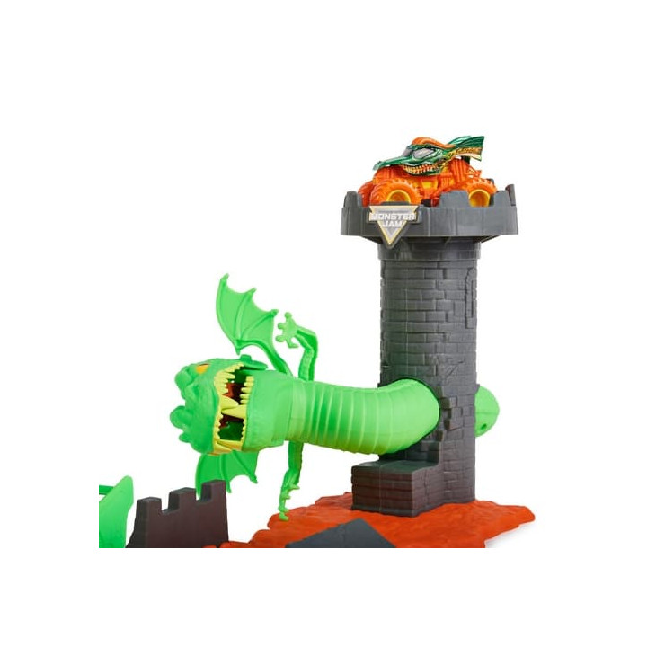 MONSTER JAM - Hrací set DUELING DRAGON, 1:64