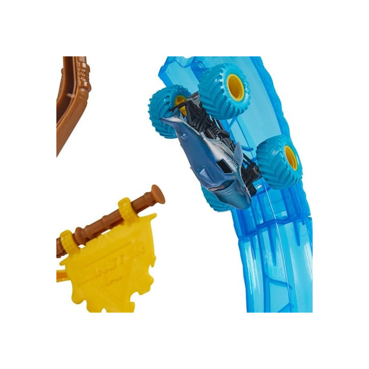 MONSTER JAM - Hrací set MEGALODON ZOOP OF DOOM, 1:64